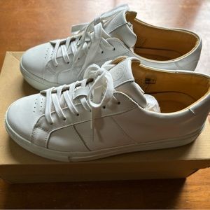 White women sneakers from Greats! Clean, Comfortable, and Stylish.